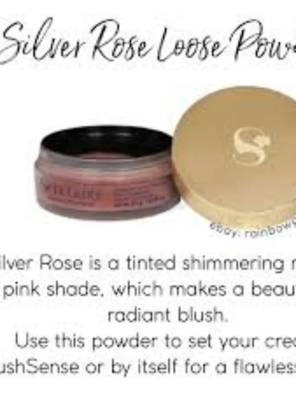 SENEGENCE TRANSLUCENT LOOSE POWDER -- SILVER ROSE